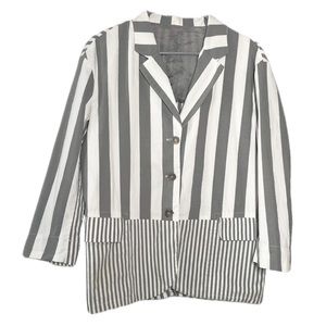 Acne Studios casual lightweight monochromatic blazer jacket